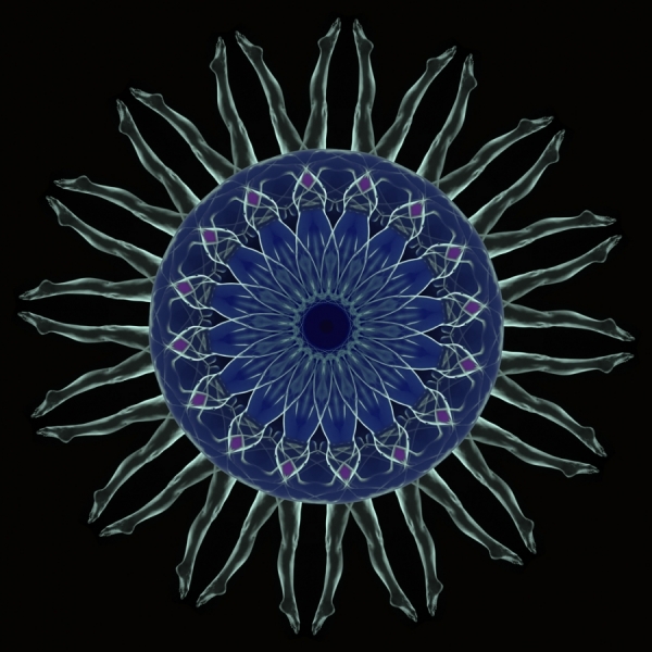 Photograph Pete Saloutos Mandala Me on One Eyeland